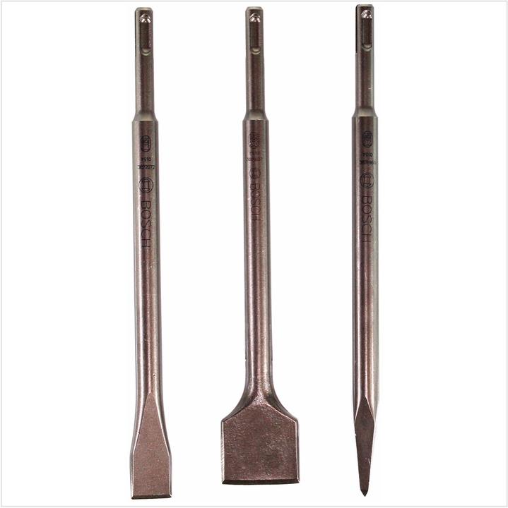 Produktbild Bosch Zubehör Meissel-Set SDS plus, 3-teilig (290 mm)