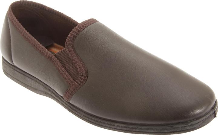 Produktbild Universal Textiles Leder Hausschuhe Hadley (44)