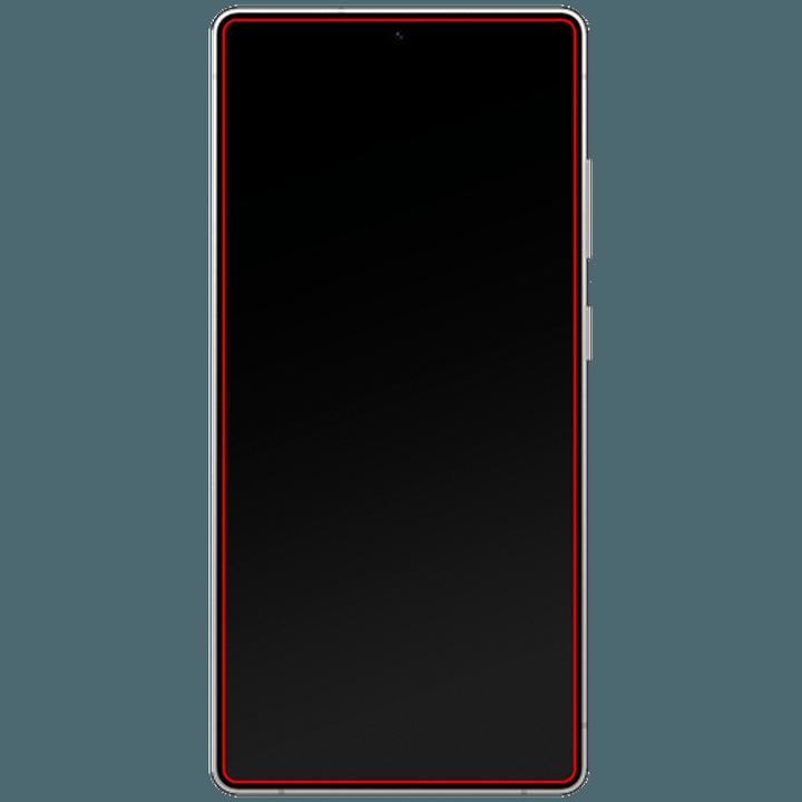 Produktbild Mobilize Schwarzer Rahmen Glas (1 Stück, Samsung Galaxy S25 Ultra)