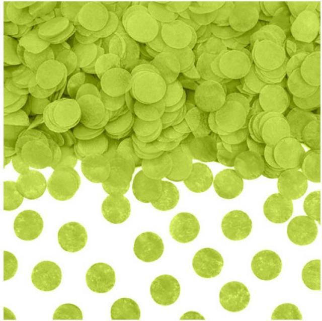 Produktbild Konfetti 2.5cm - Grün
