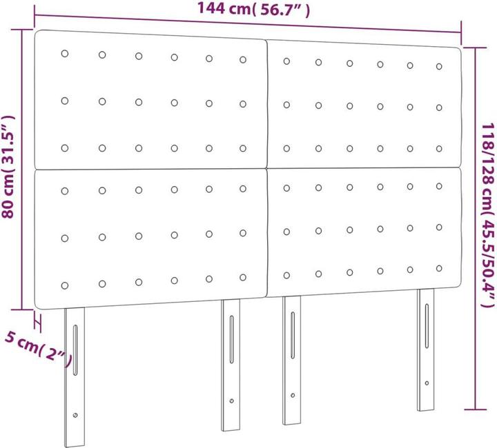 Immagine prodotto VidaXL Kalli (144 x 5 x 128 cm)