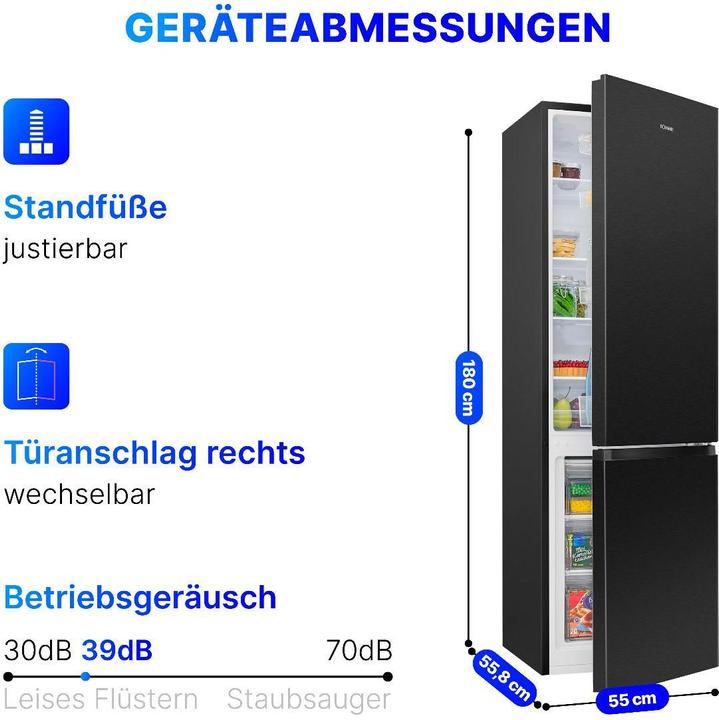 Image du produit Bomann BOMA Réfrigérateur-congélateur indépendant (268 l)