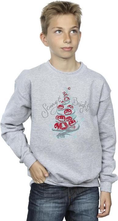 Actual product image Disney Boys The Nightmare Before Christmas Scary & Bright Sweatshirt (104)