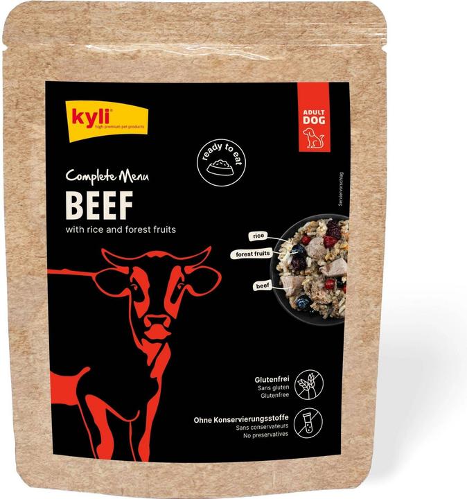 Immagine prodotto Kyli Cibo umido Complete Menu Beef, 150 g (Adulto, 1 pz., 150 g)