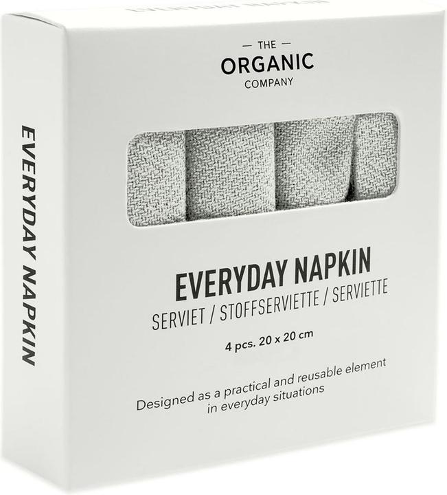 Produktbild The Organic Company Everyday Napkin (4 x, 10 x 10 x 3 cm)