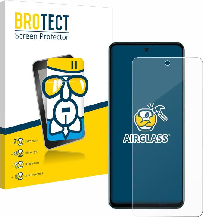 Actual product image BROTECT AirGlass Glass (1 Piece, Oppo A58 4G)
