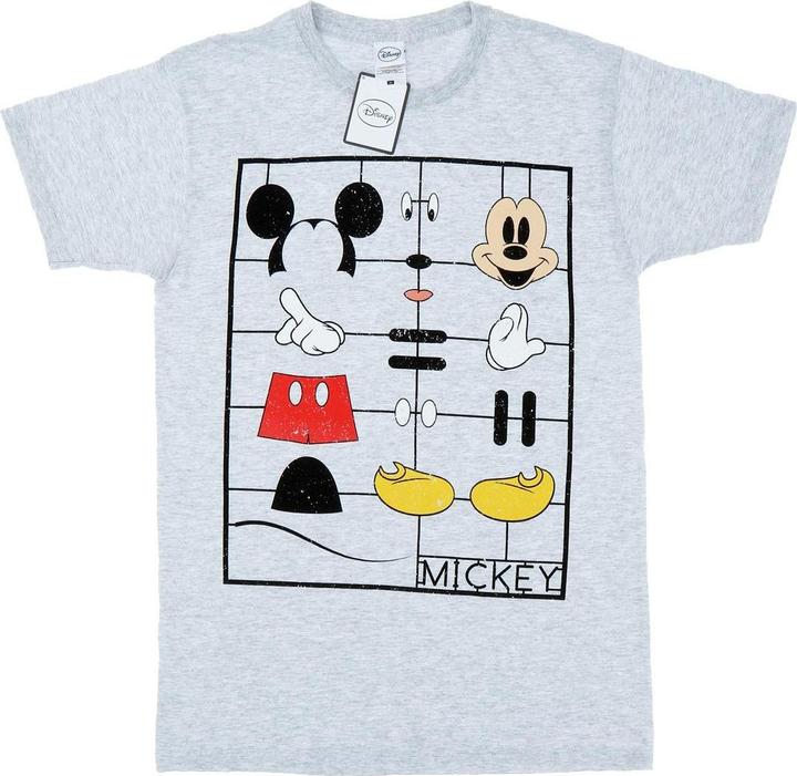 Immagine prodotto Disney Mickey Mouse Construction Kit Maglietta Uomo (XL)