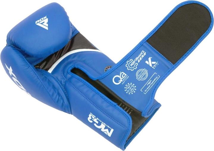 Image du produit Rdx Gants de Boxe Aura Plus T-17 Blue/Black-14OZ (14 OZ)