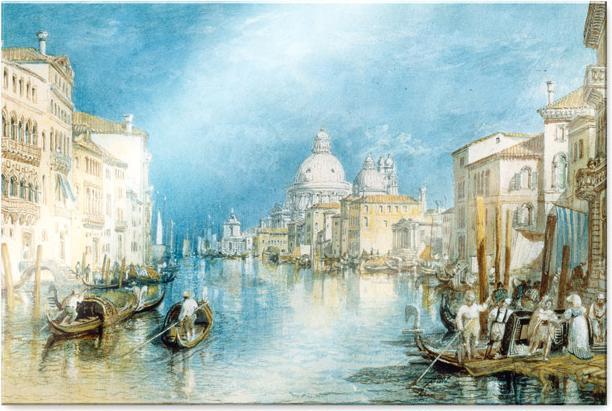 Actual product image Trenddeko Turner - Venice, Grand Canal (150 x 100 cm)