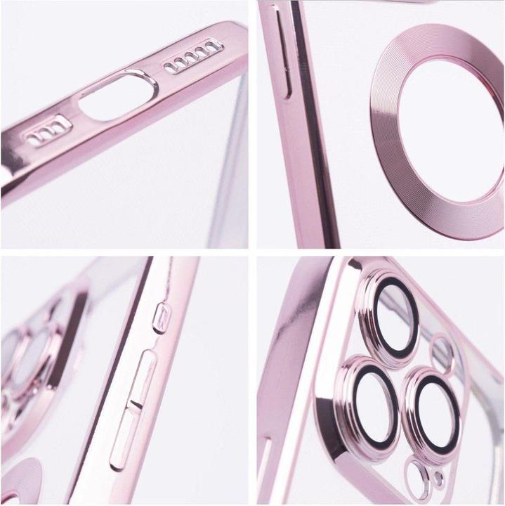 Produktbild OEM Back panel cover Case GLAM for IPHONE 16 rose pink (Apple iPhone 16)