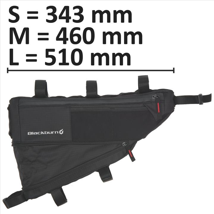 Actual product image Blackburn Outpost (5.80 l, Frame bag)