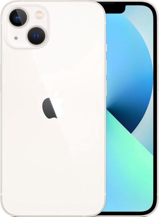 Actual product image Re!commerce iPhone 13 (128 GB, Starlight, White, 6.10", 12 Mpx, SIM + eSIM, B / Very good)