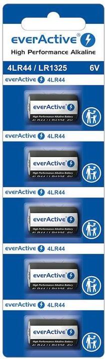 Everactive LR1325 (4LR44) - 5 batterie (5 pz., LR44, 155 mAh)