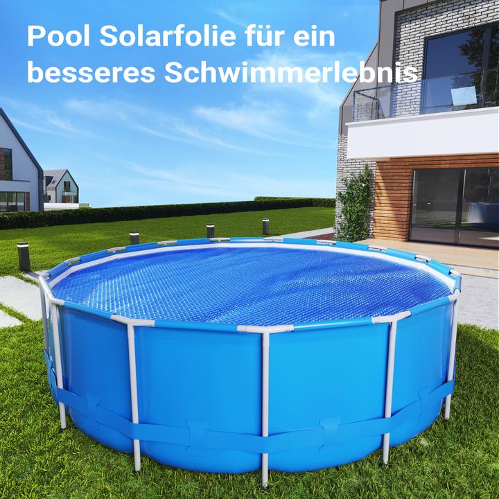 Image du produit Wiltec Bâche à bulles Ronde 5m Bleue Couverture de piscine solaire Chauffage 120µ