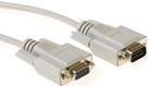 Actual product image 20 metre Serial 1:1 connection cable 9 pin D-sub male (20 m, VGA)
