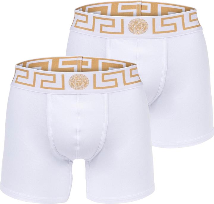Produktbild Versace Bi-Pack Trunk Jersey Topeka Bi-Stretch Cotton Organic New Logo (S, 2er Pack)
