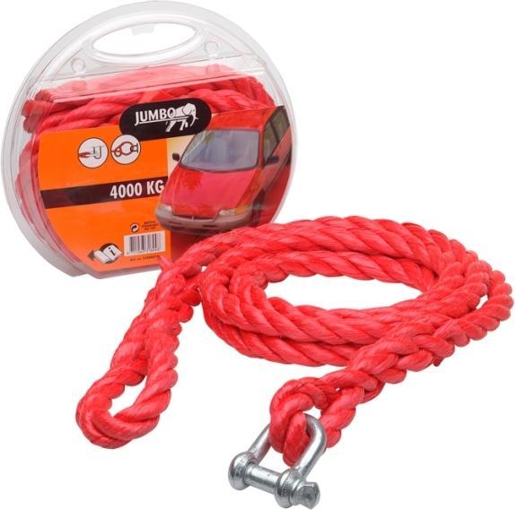 Actual product image Jumbo Tow rope in black bag with colour insert, Z