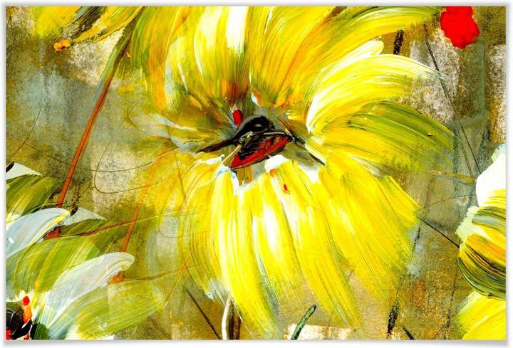 Produktbild Trenddeko Niksic - Der Raum voller Sonne und Freude (100 x 70 cm)
