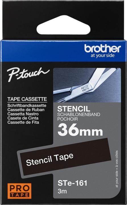 Actual product image Brother ST161 Stamp band (3.60 cm, Black)