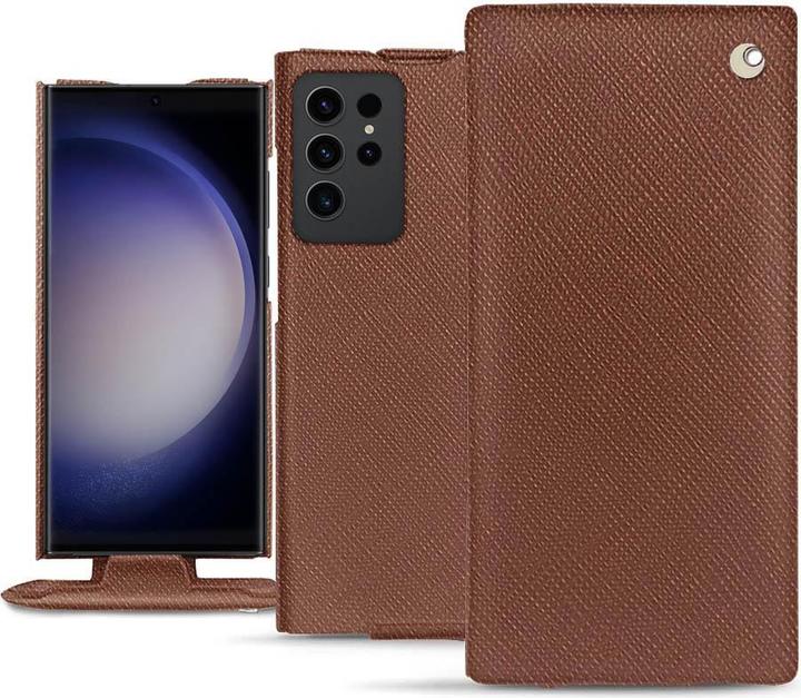 Image du produit Noreve Coque à rabat vertical en cuir (Samsung Galaxy S23 Ultra)