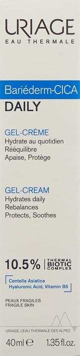Actual product image Uriage Bariéderm Cica-Daily Gel-Crème (40 ml, Day cream)