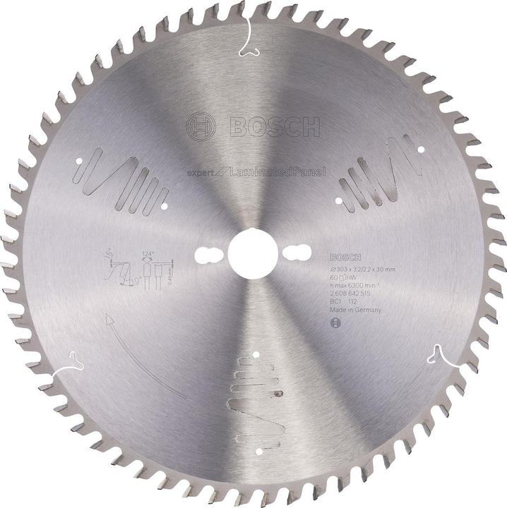 Actual product image Bosch Professional Zubehör Circular saw blade Expert for Laminated Panel, 303 x 30 x 3.2 mm, 60