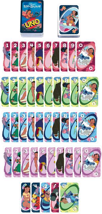 Image du produit Mattel Games UNO Lilo & Stich (Allemand)