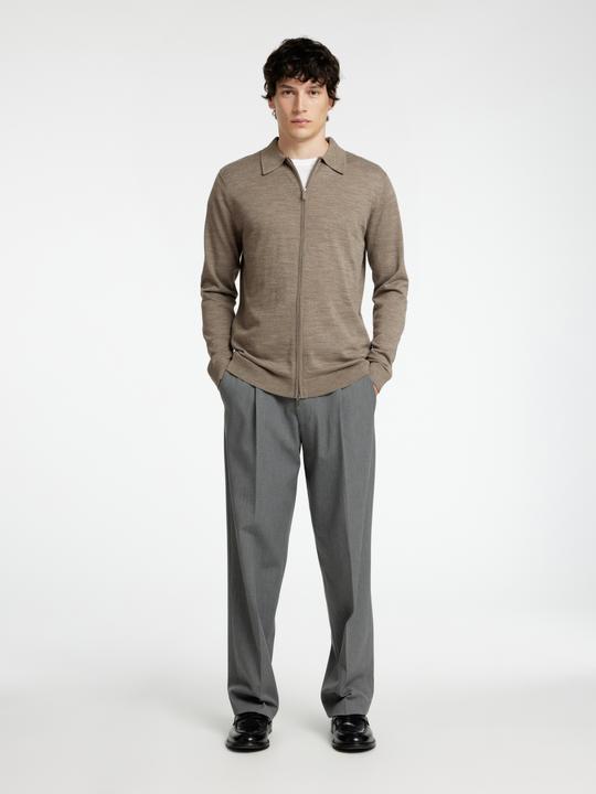 Image du produit Selected Homme Cardigan à manches longues avec fermeture éclair (XL)