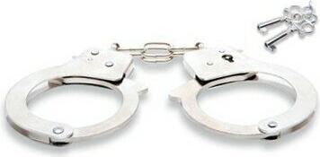 Actual product image Fetish Collection Beginner's Metal Cuffs