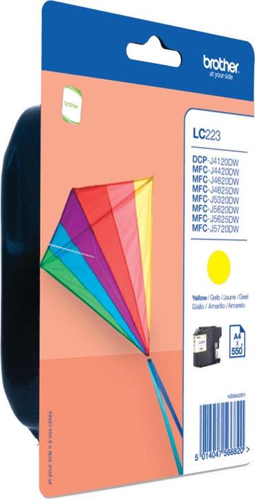 Actual product image Brother Lc-223 (Y)