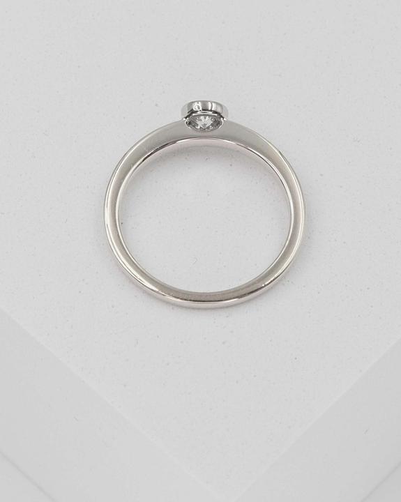 Actual product image Muau Ring frame setting (52, 950 Platinum)