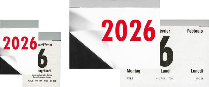 Produktbild Biella Abreisskalender (10 x 14 cm, Harter Einband, Deutsch)
