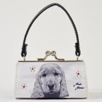 Image du produit Kögler Minibag Dog b / w, chiot Sad, Mario Moreno, Retrol