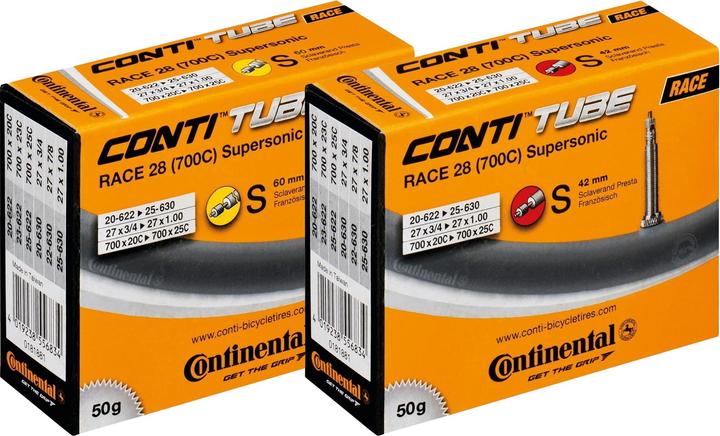 Actual product image Continental Race Supersonic (Presta (SV), 28", 42 mm)