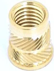Image du produit Rs Pro Insert fileté Laiton, M6, Ø 8mm x 12.7mm (M6)