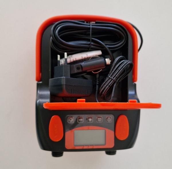 Actual product image Jilong Double action electric pump with rechargeable battery