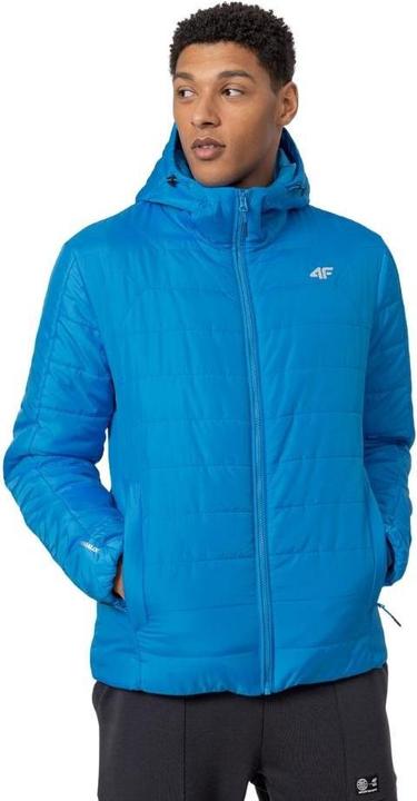 Actual product image 4F Mens Blue Jacket H4Z22 KUMP006 33S (L) (33)