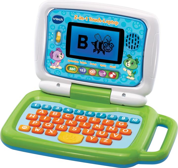Actual product image VTech 2-in-1 touch laptop (German)