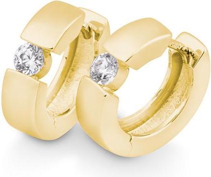 Produktbild Breuning Creolen - BRILL. 0,30 Ct. H/si (585, - Gold)