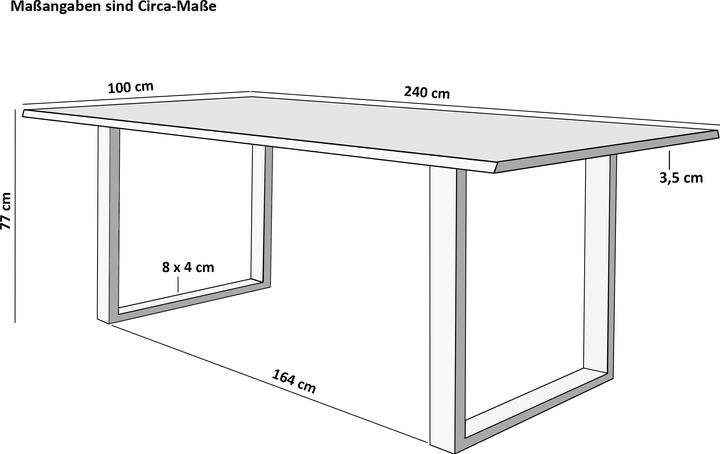 Image du produit SAM Milo (240 x 100 x 77 cm)