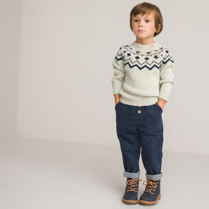 Produktbild La Redoute Collections Gerade Cordhose mit Jerseyfutter (74)