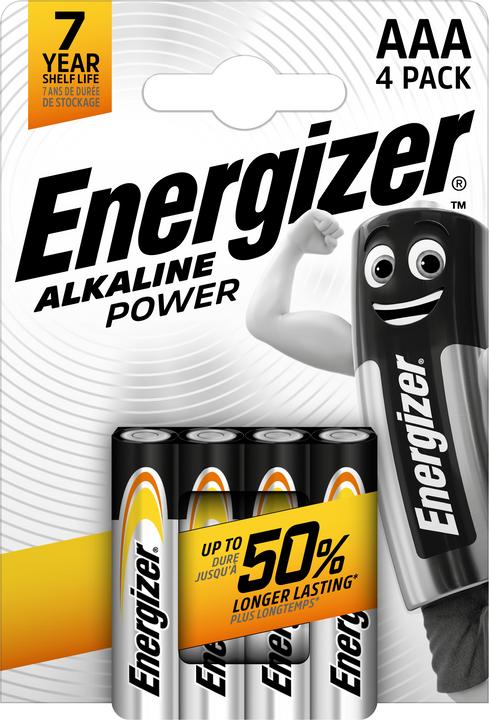Actual product image Energizer Alkaline Power (4 pcs., AAA)