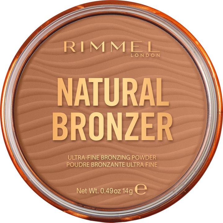 Immagine prodotto Rimmel London RIMMEL Natural Bronzer Face Bronzer 002 Sunbronze 14g (002 Bronzo solare, Bronzer, 14 g)