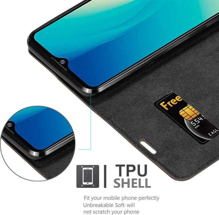 Produktbild Cadorabo Book Invisible Magnet Cover (ZTE Blade A7s 2020)