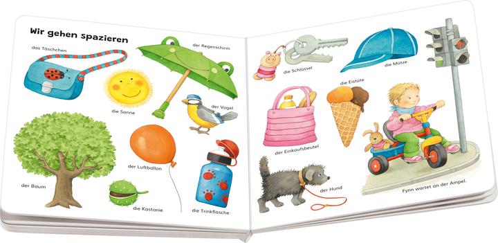 Actual product image Ravensburger My very first picture dictionary: With over 100 important first words for children aged 12 months (German)