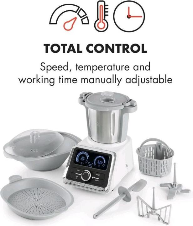 Immagine prodotto Klarstein Robot da cucina multifunzione (1000 W)