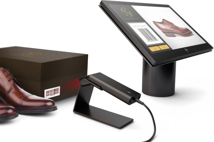 Actual product image HP Engage One AIO i5-7300U () RAM SSD WLAN bgn+BT 4.0 500nit Stand Adv. I/O Base Win10IoT