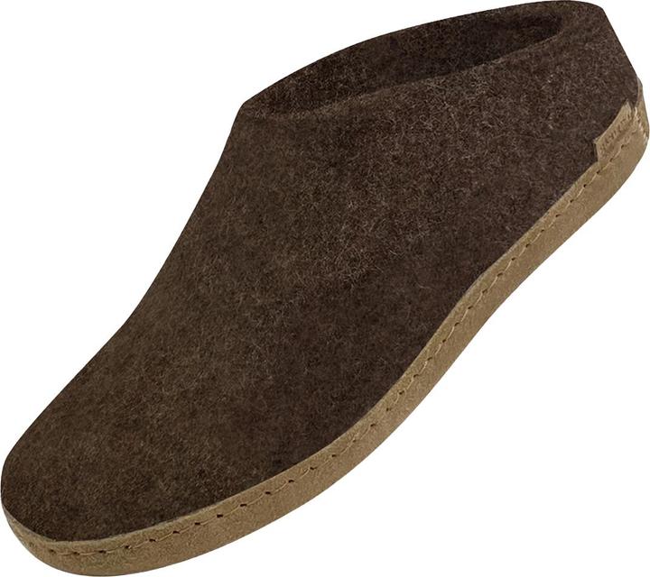 Produktbild Glerups Ledersohle Pantoffeln (43)
