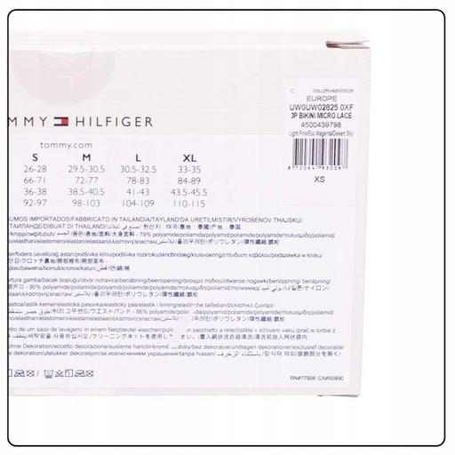 Immagine prodotto Tommy Hilfiger Intimo stile bikini da donna 3P 825, Rosa chiaro/ECC Magenta/Cielo del deserto, S (S)