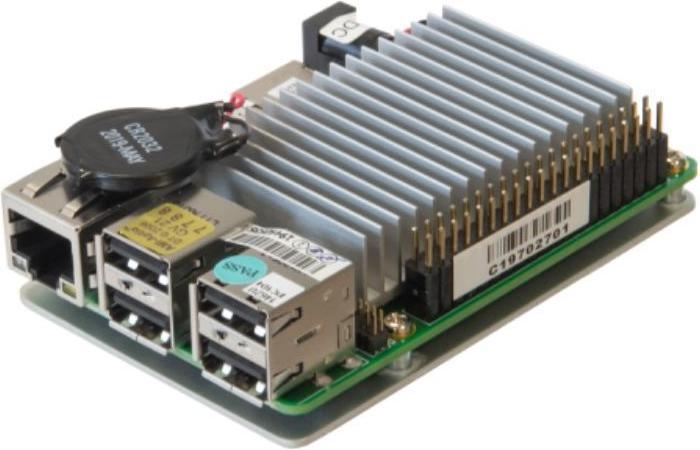 Image du produit Aaeon UP-CHT01-A20-0432-A11 - Carte UP avec CPU z8350, 4 Go RAM + 32 Go eMMC, dissipateur thermique passif